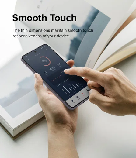 Ringke Samsung Galaxy S21 FE Screen Protector Tempered Glass (2-Pack) afbeelding 6