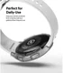 Ringke Slim - Samsung Watch 4 Classic 46MM Hoesje (2P) - Clear Zilver afbeelding 6