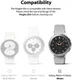Ringke Slim - Samsung Watch 4 Classic 46MM Hoesje (2P) - Clear Zilver afbeelding 9
