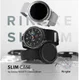Ringke Slim - Samsung Watch 4 Classic 46MM Hoesje (2P) - Clear Zilver afbeelding 10