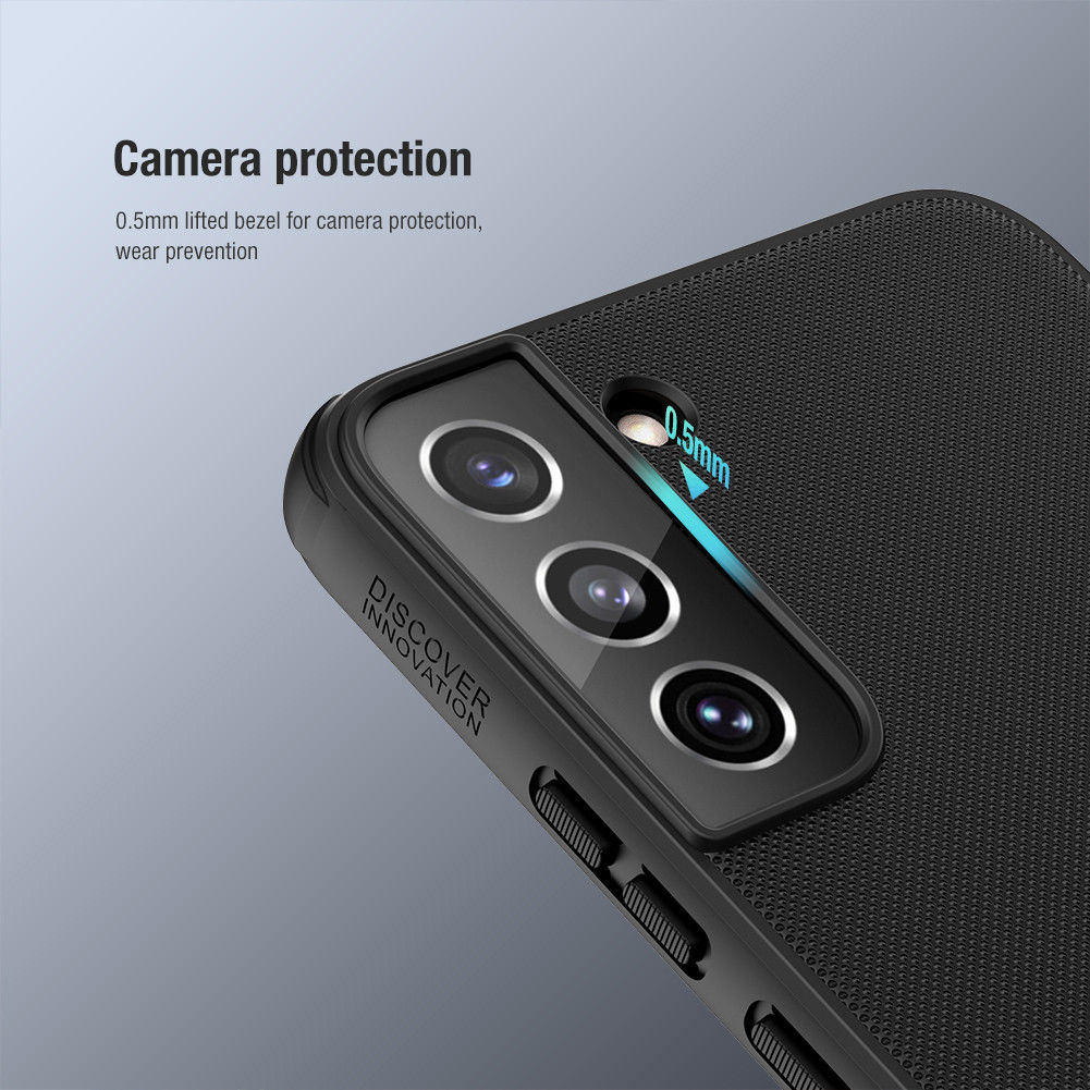Nillkin Super Frosted Pro Shield Samsung Galaxy S22 Hoesje Zwart afbeelding 4