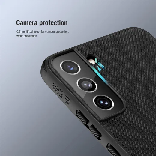 Nillkin Super Frosted Pro Shield Samsung Galaxy S22 Hoesje Zwart afbeelding 4