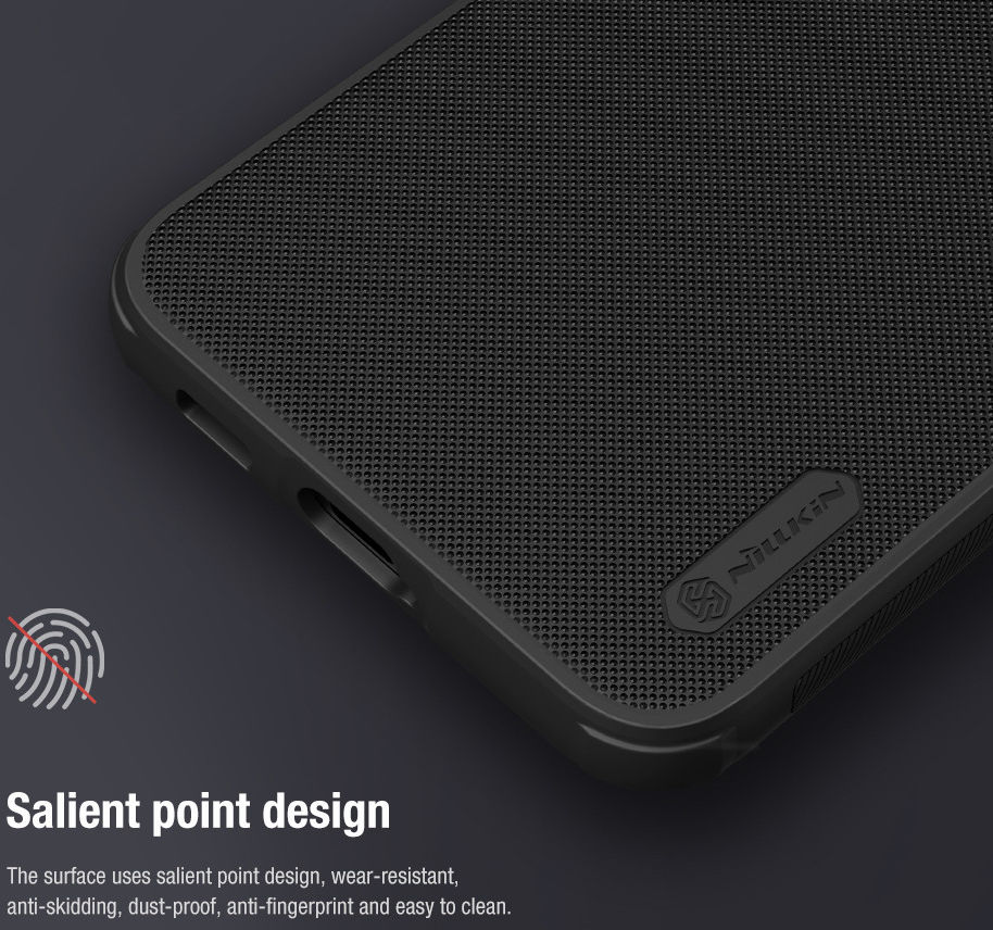 Nillkin Super Frosted Pro Shield Samsung Galaxy S22 Hoesje Zwart afbeelding 6