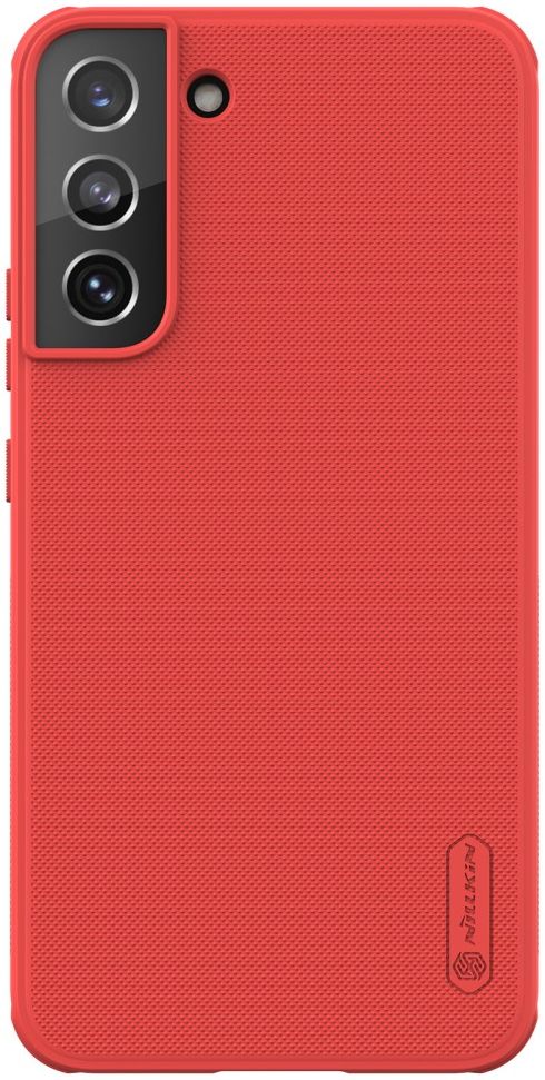 Nillkin Super Frosted Pro Shield Samsung Galaxy S22 Plus Hoesje Rood afbeelding 1