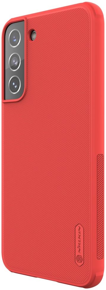 Nillkin Super Frosted Pro Shield Samsung Galaxy S22 Plus Hoesje Rood afbeelding 11