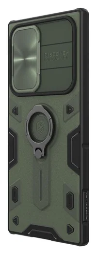 Nillkin CamShield Armor Samsung Galaxy S22 Ultra Camera Slider Groen afbeelding 2