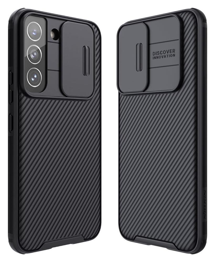Nillkin CamShield Samsung Galaxy S22 Hoesje met Camera Slider Zwart afbeelding 4