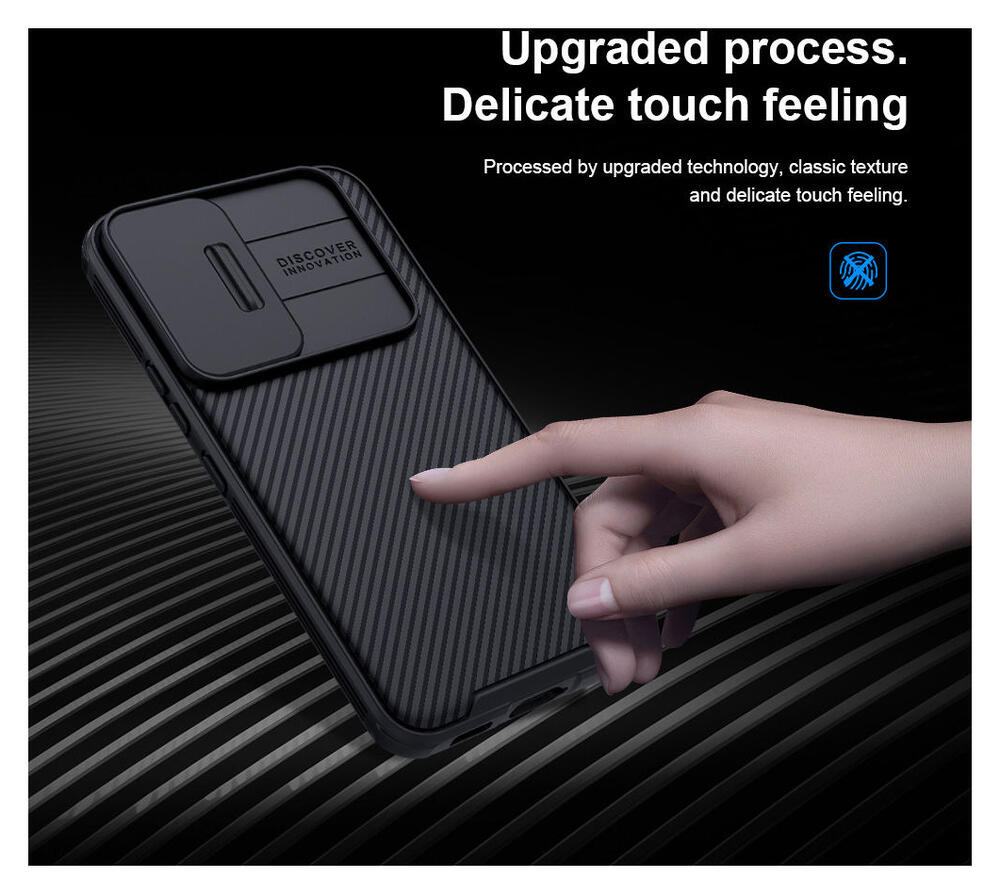Nillkin CamShield Samsung Galaxy S22 Hoesje met Camera Slider Zwart afbeelding 10
