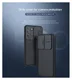 Nillkin CamShield Samsung Galaxy S22 Hoesje met Camera Slider Zwart afbeelding 9