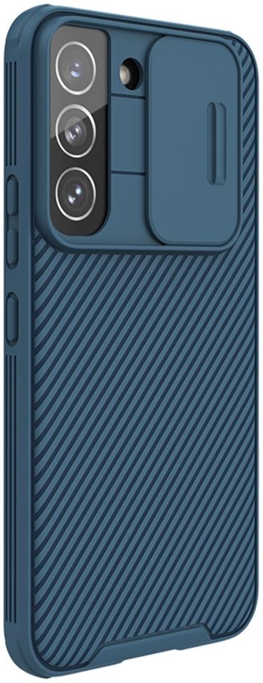 Nillkin CamShield Samsung Galaxy S22 Hoesje met Camera Slider Blauw afbeelding 14