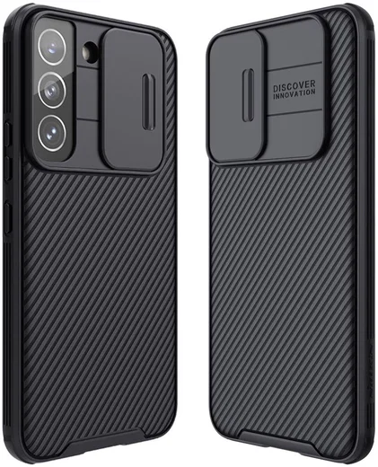 Nillkin CamShield Samsung Galaxy S22 Plus Hoesje Camera Slider Zwart afbeelding 12