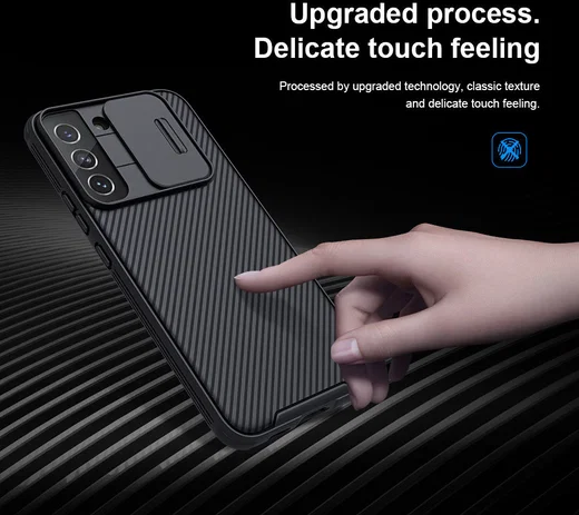 Nillkin CamShield Samsung Galaxy S22 Plus Hoesje Camera Slider Zwart afbeelding 9