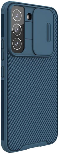 Nillkin CamShield Samsung Galaxy S22 Plus Hoesje Camera Slider Blauw afbeelding 14