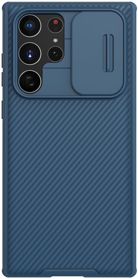 Nillkin CamShield Samsung Galaxy S22 Ultra Hoesje Camera Slider Blauw afbeelding 1