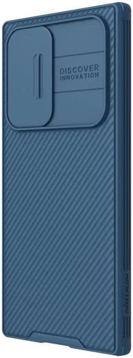Nillkin CamShield Samsung Galaxy S22 Ultra Hoesje Camera Slider Blauw afbeelding 2