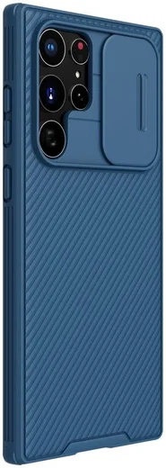 Nillkin CamShield Samsung Galaxy S22 Ultra Hoesje Camera Slider Blauw afbeelding 13