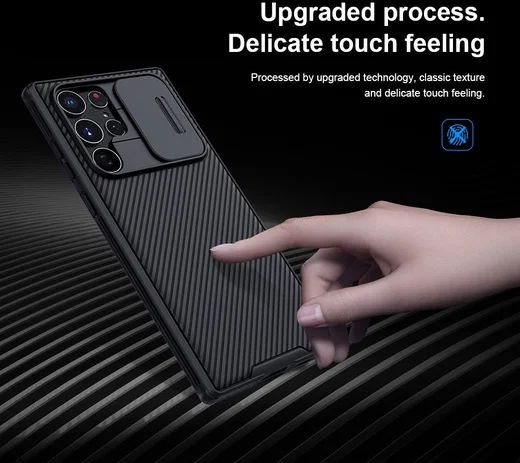 Nillkin CamShield Samsung Galaxy S22 Ultra Hoesje Camera Slider Groen afbeelding 9