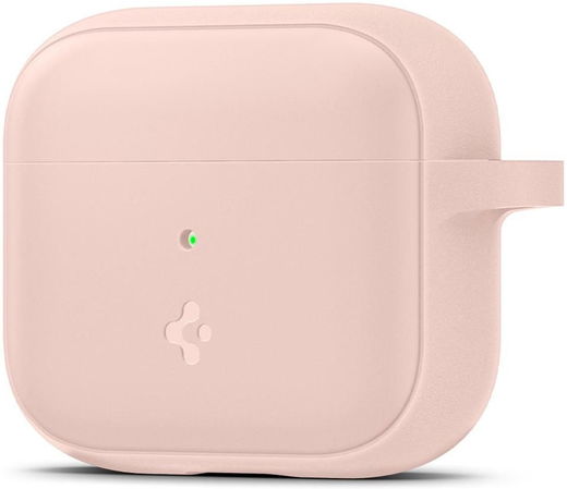 Spigen Silicone Fit Apple AirPods 3 Hoesje Siliconen Roze afbeelding 14