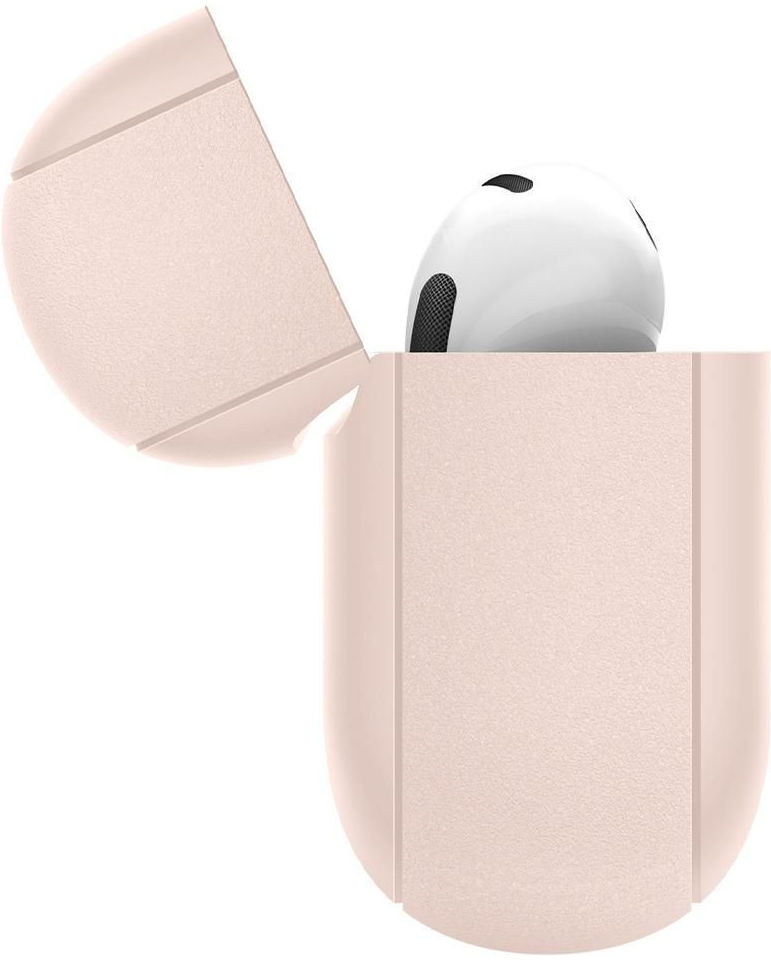 Spigen Silicone Fit Apple AirPods 3 Hoesje Siliconen Roze afbeelding 3