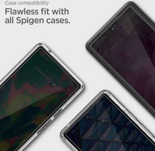 Spigen AlignMaster Google Pixel 6 Screen Protector Tempered Glass afbeelding 8