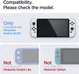 Spigen EZ Fit Glas.tR Nintendo Switch OLED Screen Protector (2-Pack) afbeelding 5