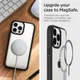 Spigen OneTap MagSafe Magneet Versterker Sticker Zwart afbeelding 6