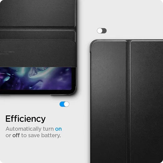 Spigen Smart Fold Apple iPad Pro 11 / Air 10.9 Hoes Book Case Zwart afbeelding 8