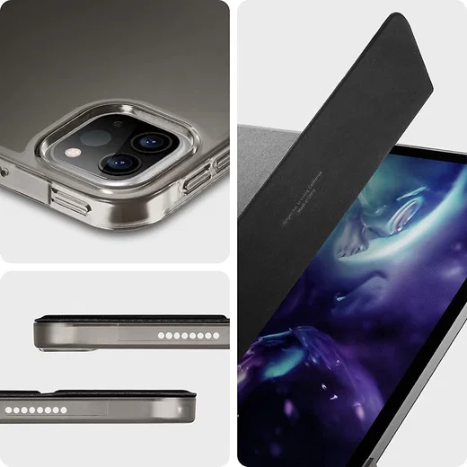 Spigen Smart Fold Apple iPad Pro 11 / Air 10.9 Hoes Book Case Zwart afbeelding 5