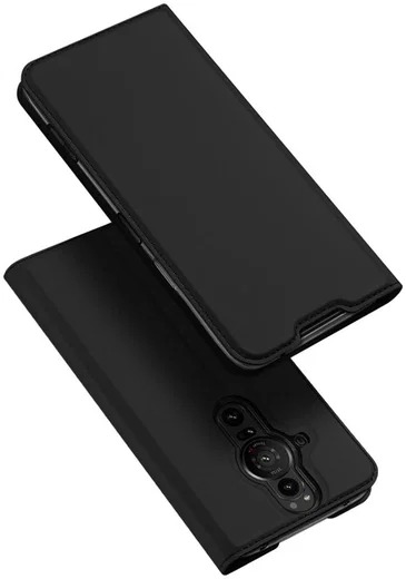 Dux Ducis Skin Pro Sony Xperia Pro-I Hoesje Wallet Book Case Zwart afbeelding 4