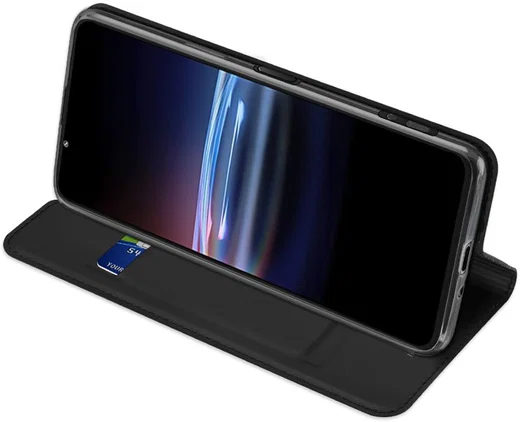 Dux Ducis Skin Pro Sony Xperia Pro-I Hoesje Wallet Book Case Zwart afbeelding 9