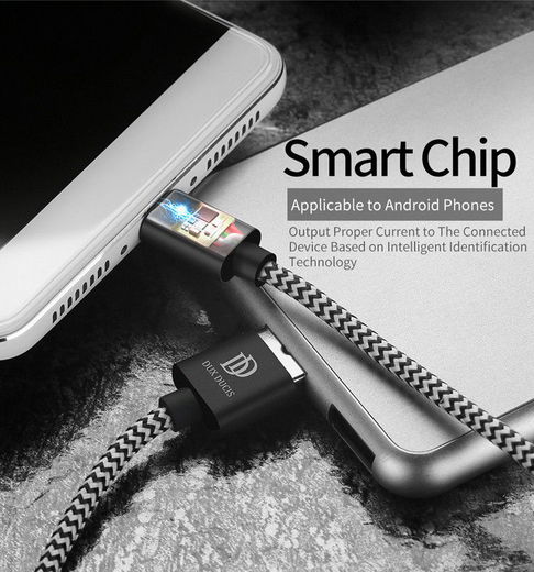 Dux Ducis Fast Charging 2.1A USB-C Oplaad Kabel 0.25 Meter afbeelding 10