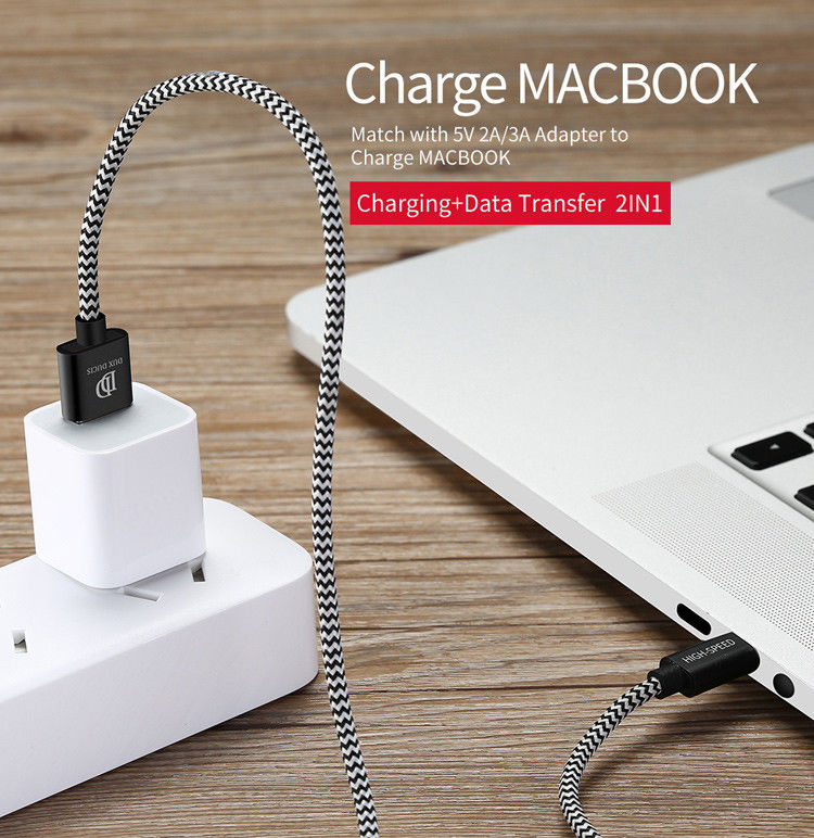 Dux Ducis Fast Charging 2.1A Lightning Oplaad Kabel 1 Meter afbeelding 8