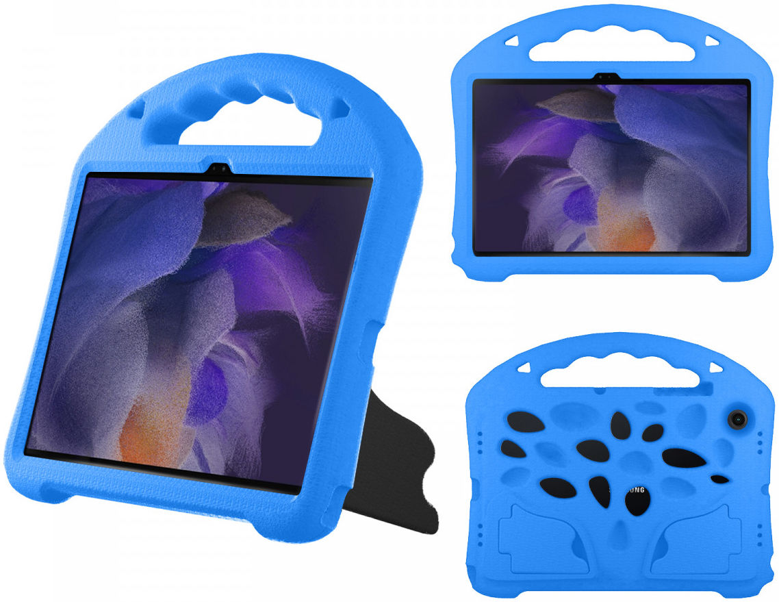Samsung Galaxy Tab A8 Happy Tree Kinder Tablethoes Blauw afbeelding 11