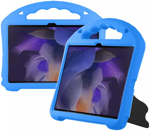 Samsung Galaxy Tab A8 Happy Tree Kinder Tablethoes Blauw afbeelding 2