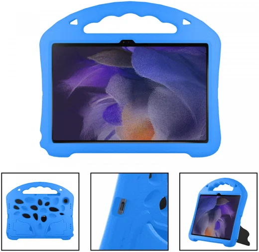 Samsung Galaxy Tab A8 Happy Tree Kinder Tablethoes Blauw afbeelding 10
