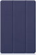 Samsung Galaxy Tab A8 Hoes Tri-Fold Book Case Blauw afbeelding 8
