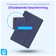 Samsung Galaxy Tab A8 Hoes Tri-Fold Book Case Blauw afbeelding 2