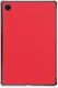 Samsung Galaxy Tab A8 Hoes Tri-Fold Book Case Rood afbeelding 10