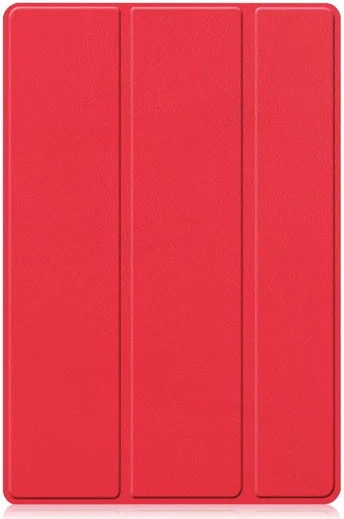 Samsung Galaxy Tab A8 Hoes Tri-Fold Book Case Rood afbeelding 8