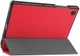 Samsung Galaxy Tab A8 Hoes Tri-Fold Book Case Rood afbeelding 9