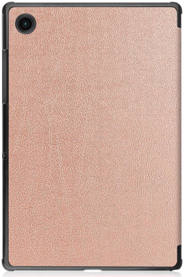 Samsung Galaxy Tab A8 Hoes Tri-Fold Book Case Roze Goud afbeelding 10