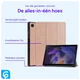 Samsung Galaxy Tab A8 Hoes Tri-Fold Book Case Roze Goud afbeelding 3