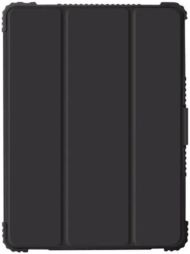 Samsung Galaxy Tab A8 Hoes Tri-Fold Book Case Schokbestendig Zwart afbeelding 1