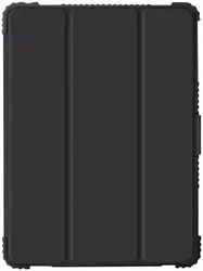 Samsung Galaxy Tab A8 Hoes Tri-Fold Book Case Schokbestendig Zwart afbeelding