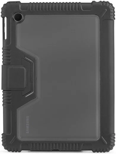 Samsung Galaxy Tab A8 Hoes Tri-Fold Book Case Schokbestendig Zwart afbeelding 2