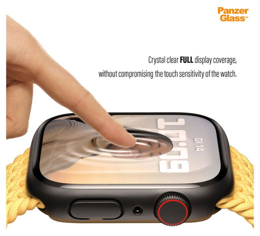 PanzerGlass Full Body Apple Watch 7/8/9 45MM Hoesje Zwart afbeelding 7