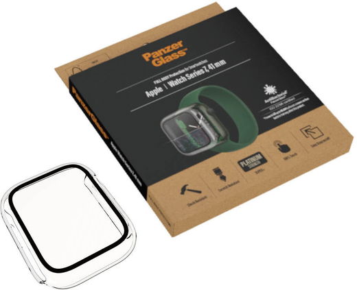 PanzerGlass Full Body  Apple Watch 7/8/9 41MM Hoesje Transparant afbeelding 11