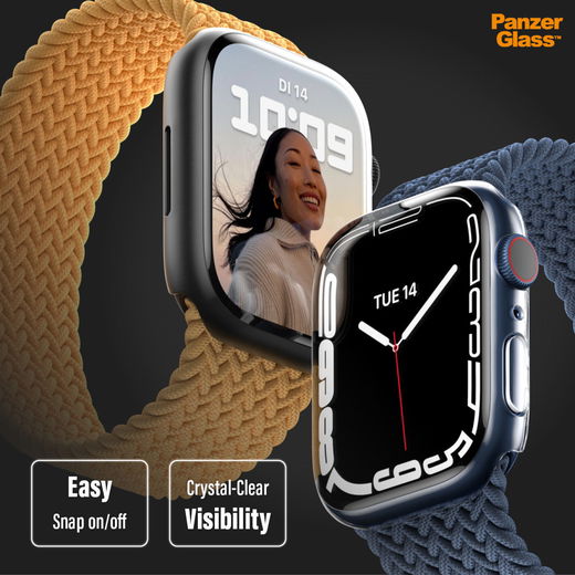 PanzerGlass Full Body  Apple Watch 7/8/9 41MM Hoesje Transparant afbeelding 8