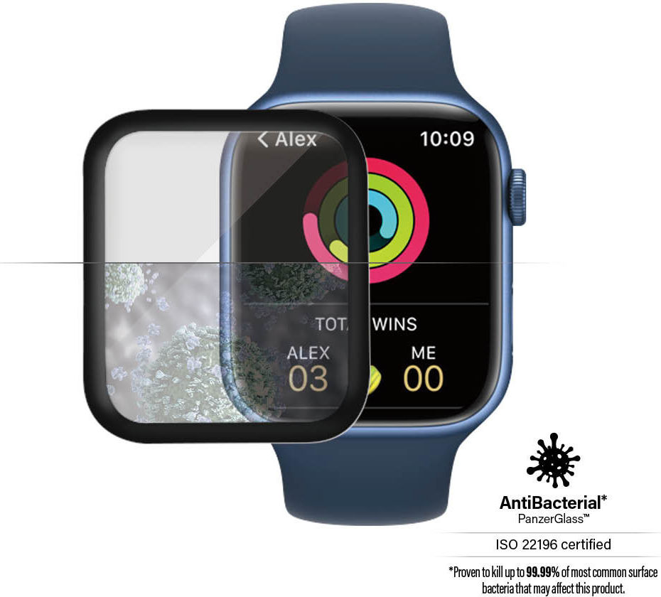 PanzerGlass - Apple Watch Series 7 / 8 / 9 45MM Screen Protector afbeelding 2