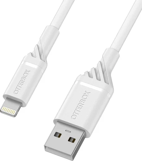 OtterBox 24W Autolader Fast Charge + USB-A naar Lightning Kabel 1M Wit afbeelding 4